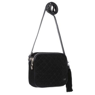 984209-T-black FABRETTI Сумка жен. нат. кожа