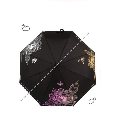 UFW4-5 Зонт жен. Fabretti, автомат, 3 сложения, эпонж