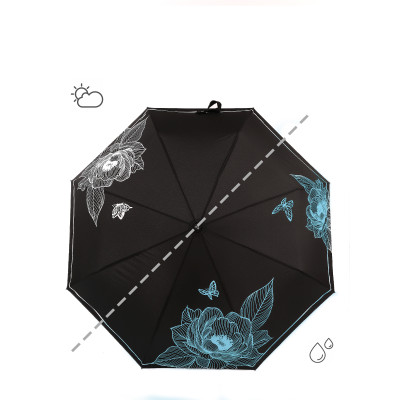 UFW4-9 Зонт жен. Fabretti, автомат, 3 сложения, эпонж