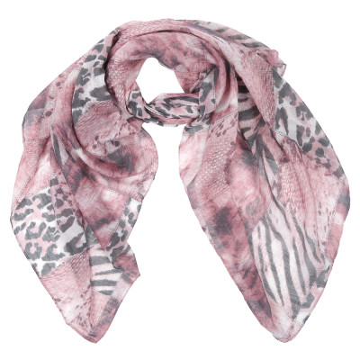 LEO-S001-6  Шарф жен. 100%вискоза 80x180 Fabretti