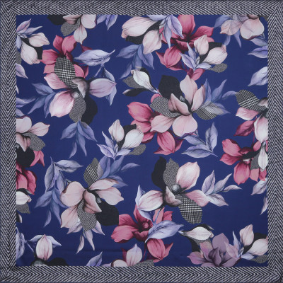 CX198-3 Платок жен. 100% шелк 90x90 LEO VENTONI