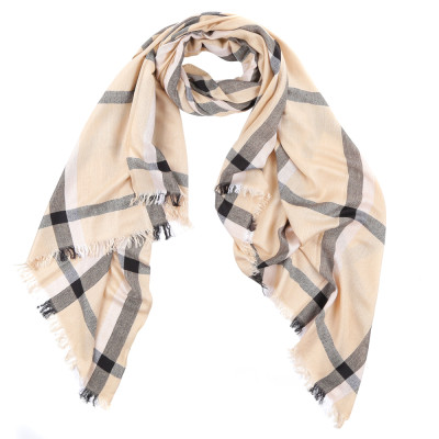 WS08-14 Шарф жен. 100% вискоза 90x200 FABRETTI