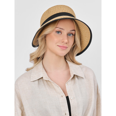 WG100-1302 FABRETTI Шляпа жен. 90% целлюлоза/10% полиэстер