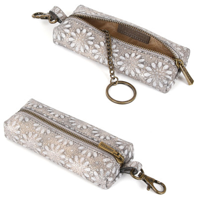 FA013MTsnow-103 FABRETTI Ключница жен. нат. кожа