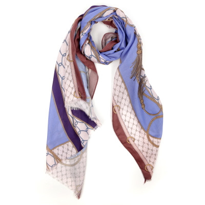 VFZ0041-9 Шарф жен. 100% полиэстер разм.90х180 FABRETTI