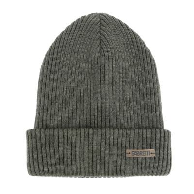 DFRG50-11 FABRETTI Шапка мужская 50% шерсть, 30% вискоза, 20% полиэстер