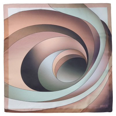 VFV11-11 Платок жен. 100% полиэстер 70x70 FABRETTI