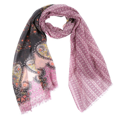 XZ-JH-003-1 Шарф жен. 100%вискоза 68х180