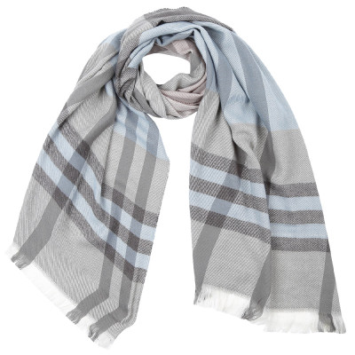 AWS0667-6 Шарф жен. 30% шерсть 70% вискоза 65x196 FABRETTI