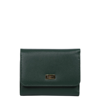 44010-d.green N FABRETTI Кошелек жен. нат. кожа