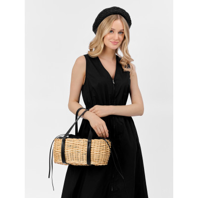 WFN40-1302 FABRETTI Сумка жен. 100% натуральный ротанг