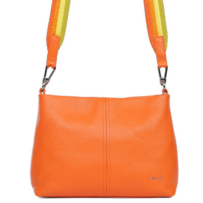 15642AR-444 orange Palio Сумка жен. нат. кожа