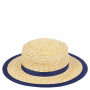 Шляпа FABRETTI G67-1/5 beige/blue