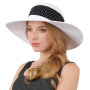 Шляпа FABRETTI G57-4/2 white/black