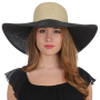 K5-2/1 black/beige FABRETTI Шляпа жен. целлюлоза