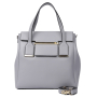 23004465-L.grey LEO VENTONI Сумка женская  нат. кожа