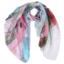 MUS22012-5 Шарф жен. 100% полиэстер 90x180 FABRETTI