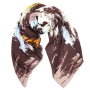 YS236-6 Шарф жен. 100%вискоза 90x180 FABRETTI