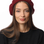 DSR105-35 Fabretti Берет женский 100% шерсть мериноса