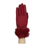 27.26-7 bordo Fabretti Перчатки жен.нейлон