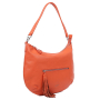 15101A-434 orange Сумка женская  Palio нат. кожа
