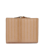 41003-taupe stripe FABRETTI Кошелек жен. нат. кожа
