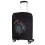 W1026-L FABRETTI Чехол для чемодана 92%полиэстер 8%спандекс