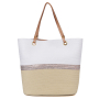 KB11-4/3 white/beige FABRETTI Сумка жен. целлюлоза