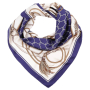 CX1617-04-2 Платок  жен. 100% шелк 90x90 Fabretti