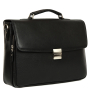 LRB133-black FABRETTI Портфель муж. нат. кожа