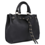 F-17L087A BLACK FABRETTI Сумка жен. искусственная кожа