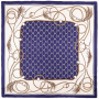 CX1617-04-2 Платок  жен. 100% шелк 90x90 Fabretti