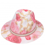 Шляпа FABRETTI V12-4/14 WHITE/ROSE