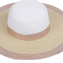 Шляпа FABRETTI K11-4/3 white/beige
