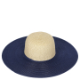 K5-5/1 blue/beige FABRETTI Шляпа жен. целлюлоза