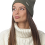 DSR102-11 Fabretti Шапка женская 50% хлопок, 28% полиэстер, 22% эластан