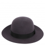 HW176-dark gray Шляпа жен. 100%шерсть б/р FABRETTI