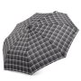 UGQ1-3 Зонт муж. FABRETTI, автомат, 3 сложения, клетка,эпонж