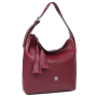 16161C1-937 bordo FABRETTI Сумка жен. нат. кожа