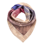 CX1718-79-9 Платок жен. 100% шелк 90x90 FABRETTI
