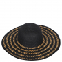 K7-2/1 black/beige FABRETTI Шляпа жен. целлюлоза
