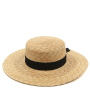 WG5-2 FABRETTI Шляпа жен. натуральная соломка 
