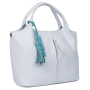 15327-W1-065 white FABRETTI Сумка жен. нат. кожа