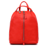 15113A-353 red Рюкзак женский  Palio нат. кожа
