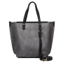 F-W30904-GREY FABRETTI Сумка жен. искусственная кожа