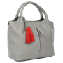 15327-W1-024 grey FABRETTI Сумка жен. нат. кожа