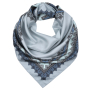 CX1617-34-6 Платок жен. 100%шелк 90x90 LEO VENTONI
