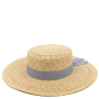 WG5-14 FABRETTI Шляпа жен. натуральная соломка