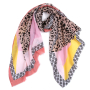 MES223701-5 Шарф жен. 100% полиэстер 80x180 FABRETTI