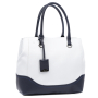 15088A-W1-065/819 white/blue Сумка женская  Palio нат. кожа